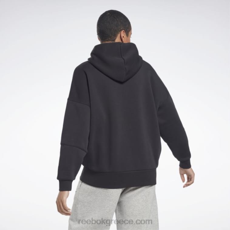 γυναίκες μαύρος υπερμεγέθη κουκούλα lux Reebok ND8H451