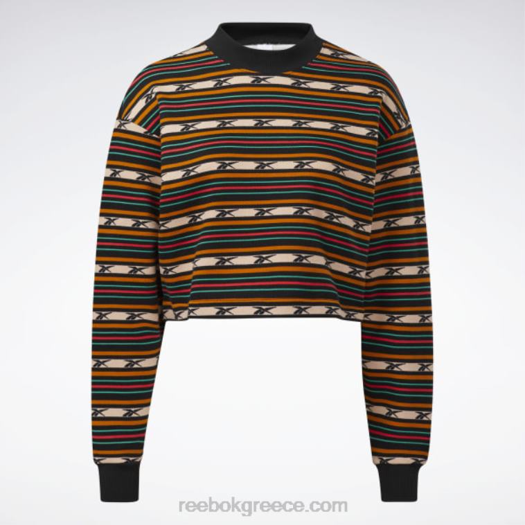 γυναίκες μαύρος κλασική φούτερ με στάμπα Reebok ND8H995
