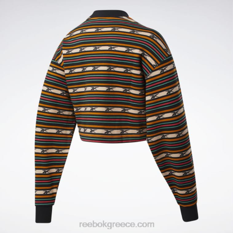 γυναίκες μαύρος κλασική φούτερ με στάμπα Reebok ND8H995