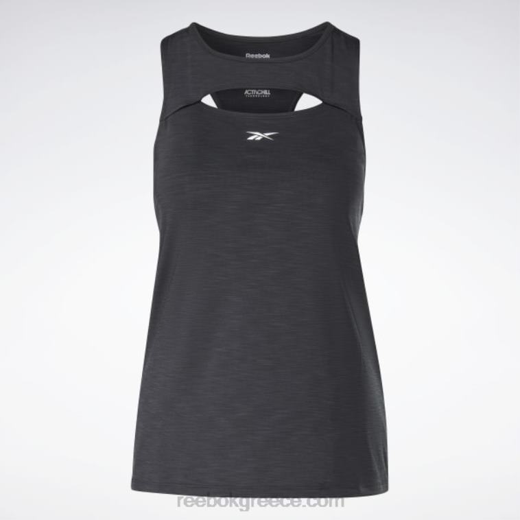 γυναίκες μαύρος αθλητικό φανελάκι activchill Reebok ND8H549