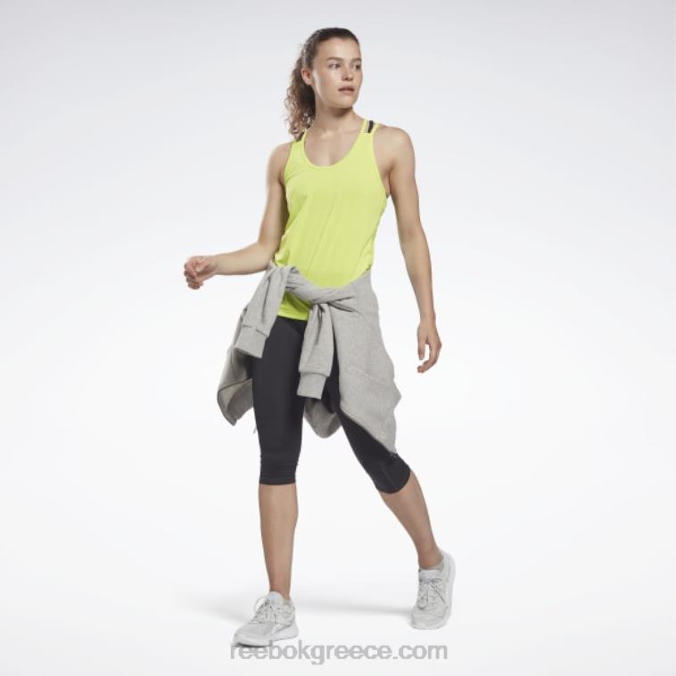 γυναίκες οξύ κίτρινο αθλητικό φανελάκι activchill Reebok ND8H799