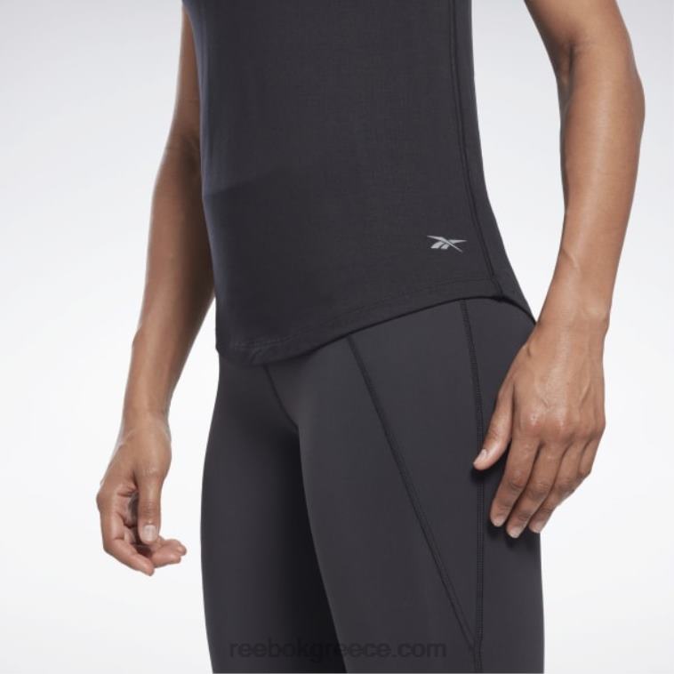 γυναίκες μαύρος activchill+dreamblend top tank Reebok ND8H735