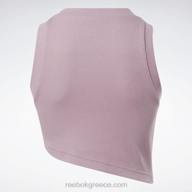 γυναίκες εμποτισμένη πασχαλιά κλασικό cropped ribed top tank Reebok ND8H560