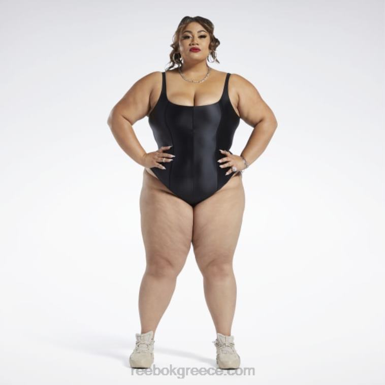 γυναίκες μαύρος ολόσωμη φόρμα cardi b (συν μέγεθος) Reebok ND8H381