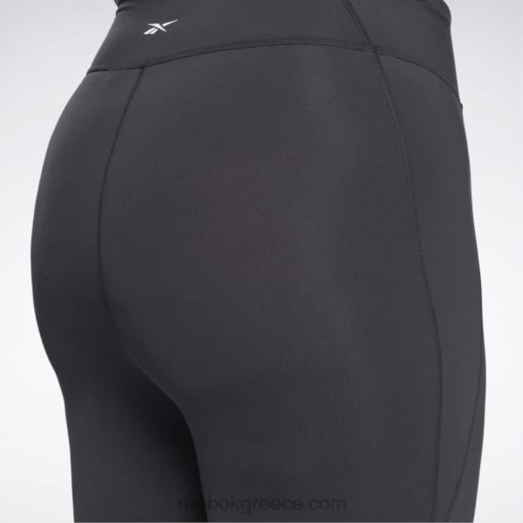γυναίκες μαύρος κολάν lux 3/4 (συν μέγεθος) Reebok ND8H653