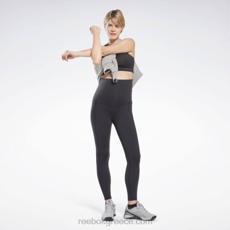 γυναίκες μαύρος κολάν εγκυμοσύνης lux Reebok ND8H583
