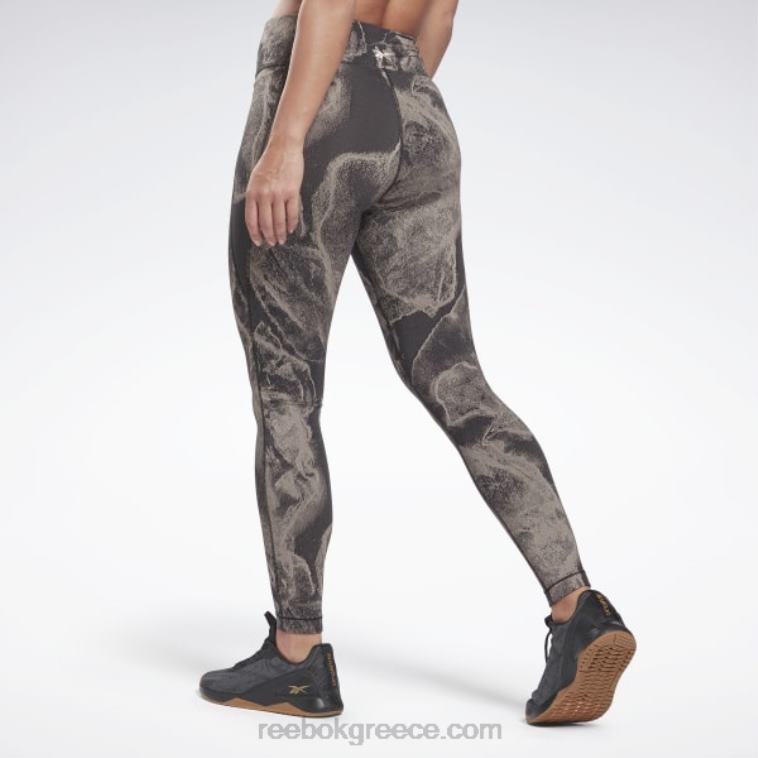 γυναίκες μαύρος κολάν ζακάρ lux Reebok ND8H795