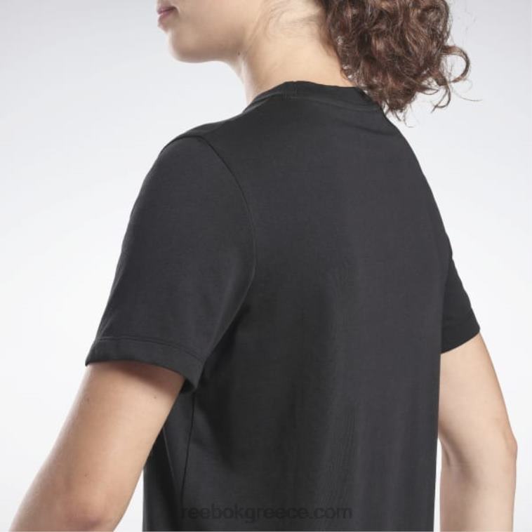 γυναίκες μαύρος μπλουζάκι ταυτότητας Reebok ND8H713