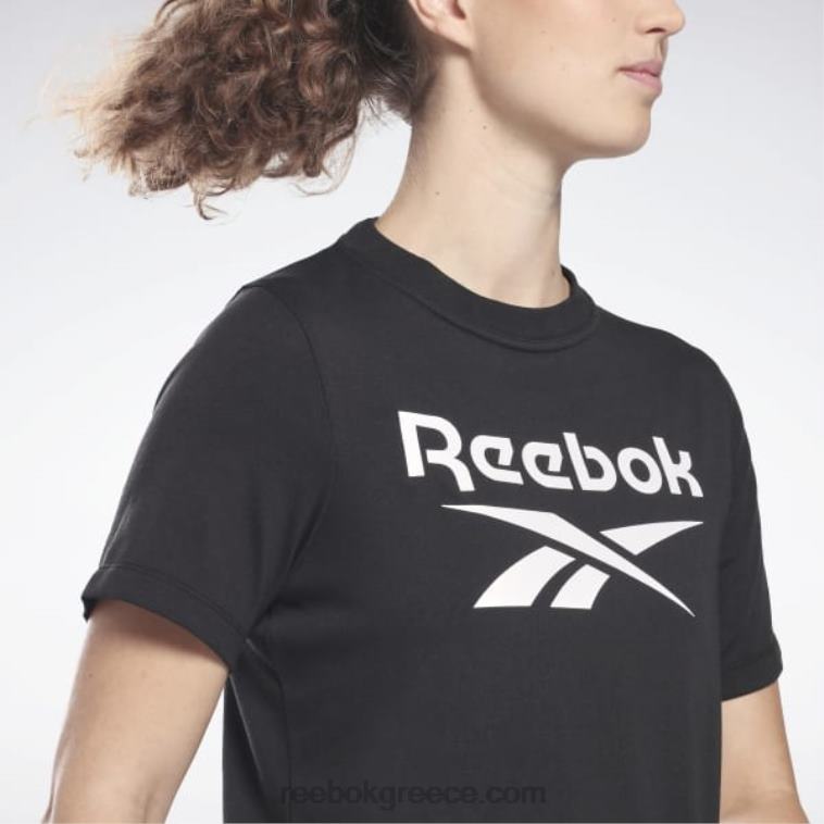 γυναίκες μαύρος μπλουζάκι ταυτότητας Reebok ND8H713