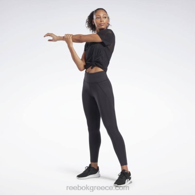 γυναίκες μαύρος μπλουζάκι εξουθένωσης Reebok ND8H855