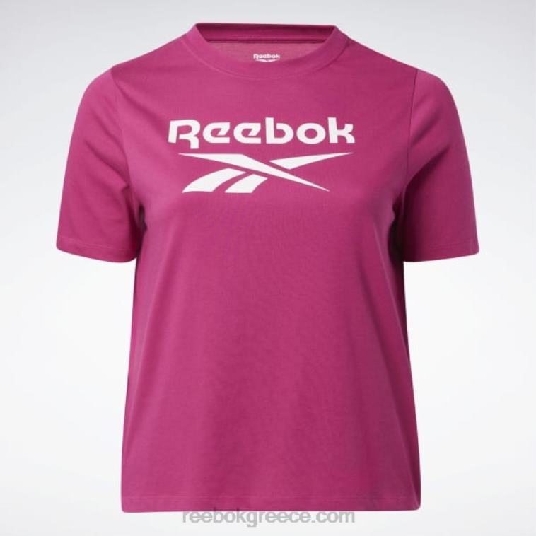 γυναίκες ημι περήφανο ροζ T-shirt ταυτότητας (συν μέγεθος) Reebok ND8H624