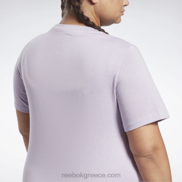 γυναίκες μωβ όαση T-shirt ταυτότητας (συν μέγεθος) Reebok ND8H729