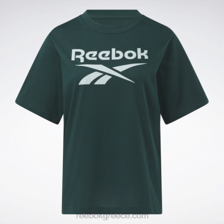 γυναίκες πράσινο του δάσους T-shirt ταυτότητας (συν μέγεθος) Reebok ND8H958
