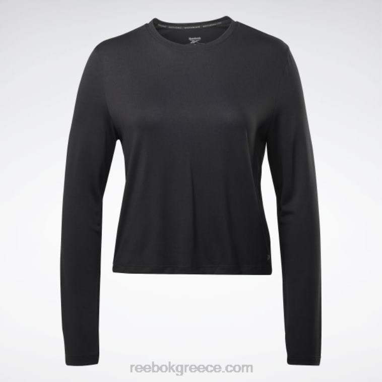 γυναίκες μαύρος μακρυμάνικο μπλουζάκι activchill+dreamblend Reebok ND8H660