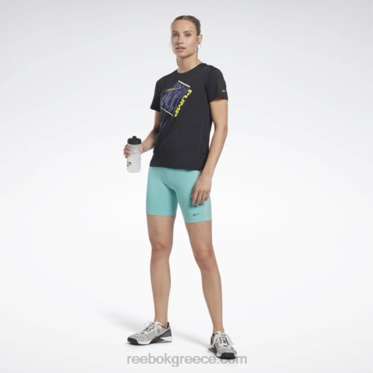 γυναίκες μαύρος les mills bodypump activchill αθλητικό μπλουζάκι Reebok ND8H766