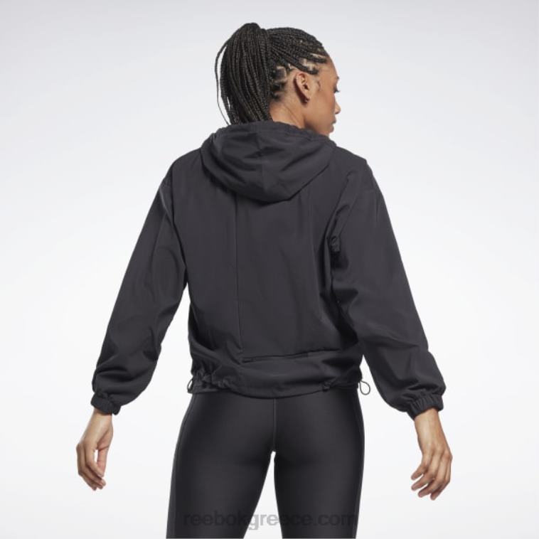 γυναίκες νύχτα μαύρη τρέξιμο υφαντό σακάκι Reebok ND8H742