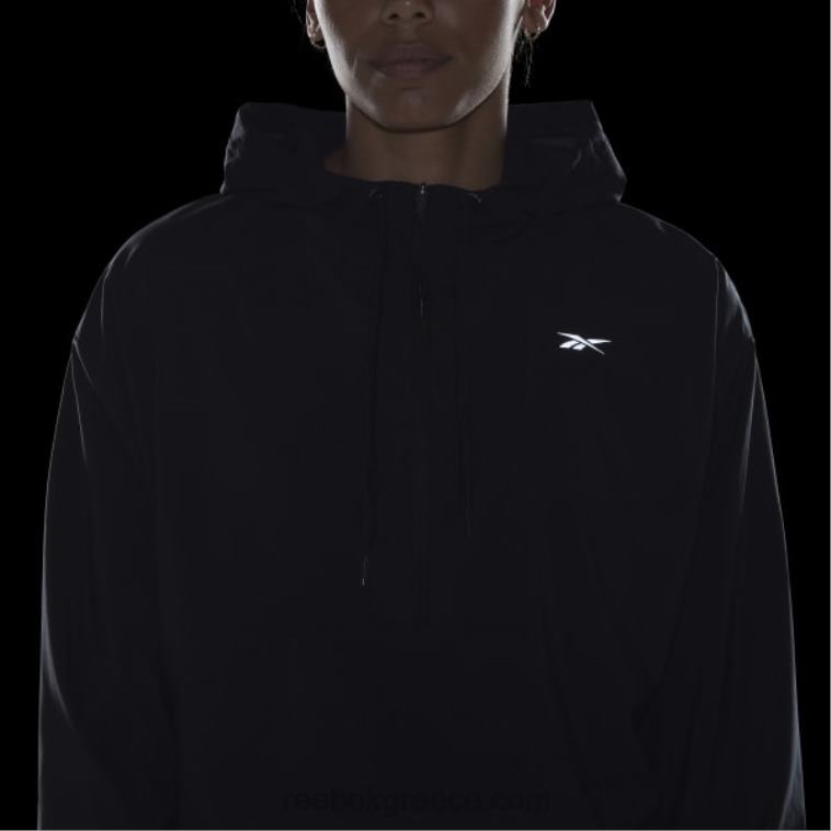 γυναίκες νύχτα μαύρη τρέξιμο υφαντό σακάκι Reebok ND8H742