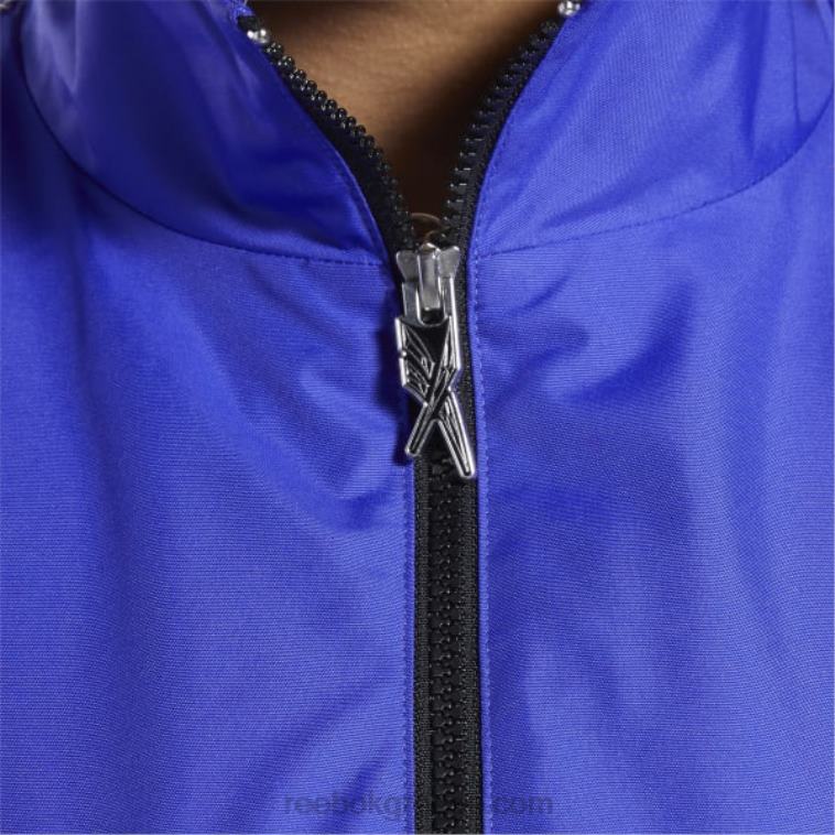 γυναίκες ultima μωβ υφαντό crop σακάκι cardi b (συν μέγεθος) Reebok ND8H708