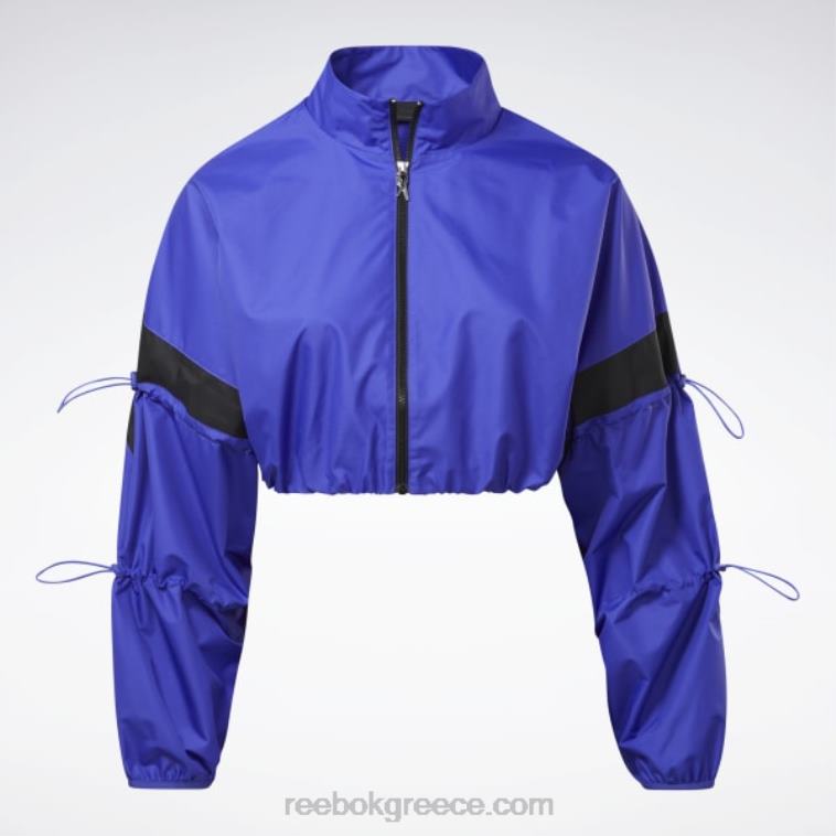 γυναίκες ultima μωβ υφαντό crop σακάκι cardi b (συν μέγεθος) Reebok ND8H708
