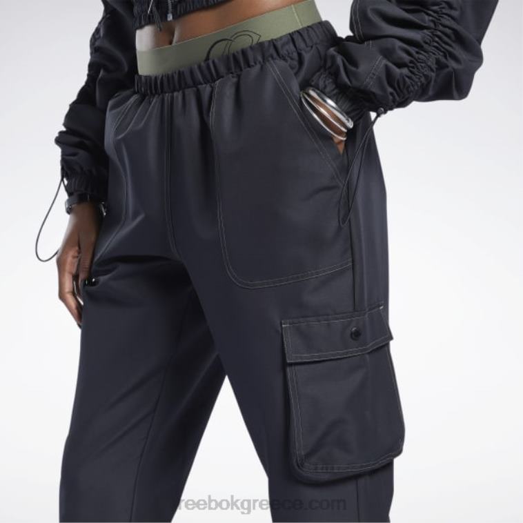 γυναίκες μαύρος παντελόνι cardi b Reebok ND8H60