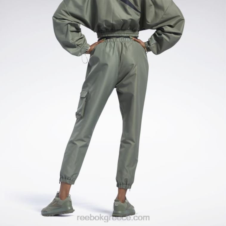 γυναίκες κυνηγός πράσινος παντελόνι cardi b Reebok ND8H936