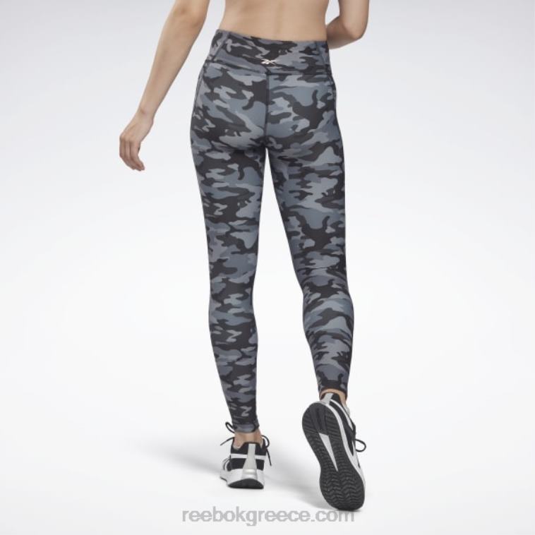 γυναίκες μαύρος κολάν με έντονο camo print lux Reebok ND8H433