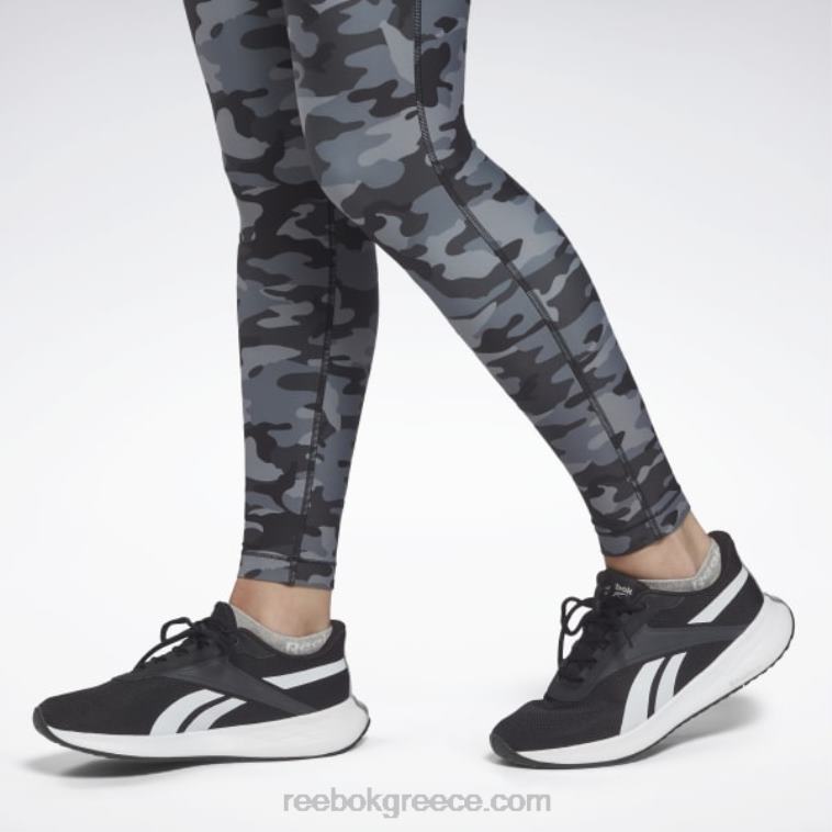γυναίκες μαύρος κολάν με έντονο camo print lux Reebok ND8H433