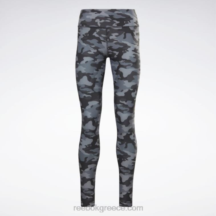 γυναίκες μαύρος κολάν με έντονο camo print lux Reebok ND8H433