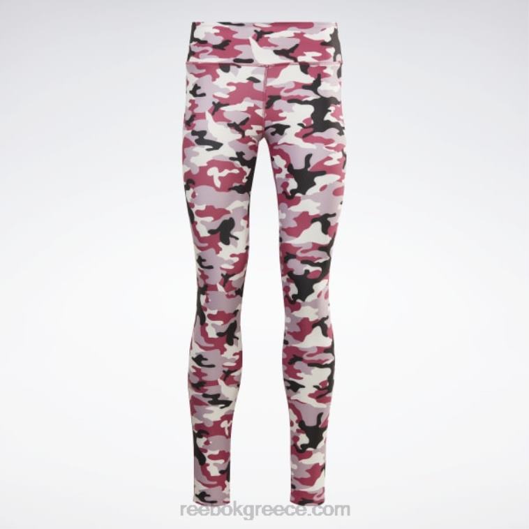 γυναίκες ημι περήφανο ροζ κολάν με έντονο camo print lux Reebok ND8H547