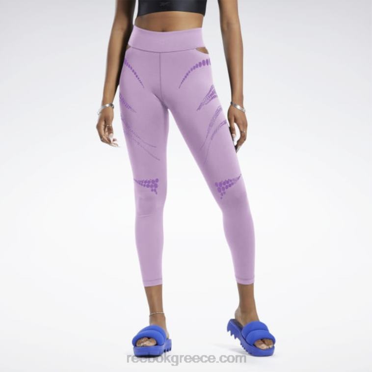 γυναίκες σαστισμένος μωβ κολάν cardi b Reebok ND8H338