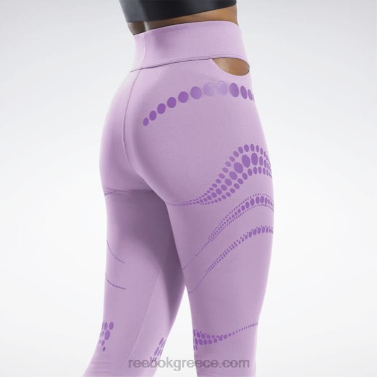 γυναίκες σαστισμένος μωβ κολάν cardi b Reebok ND8H338