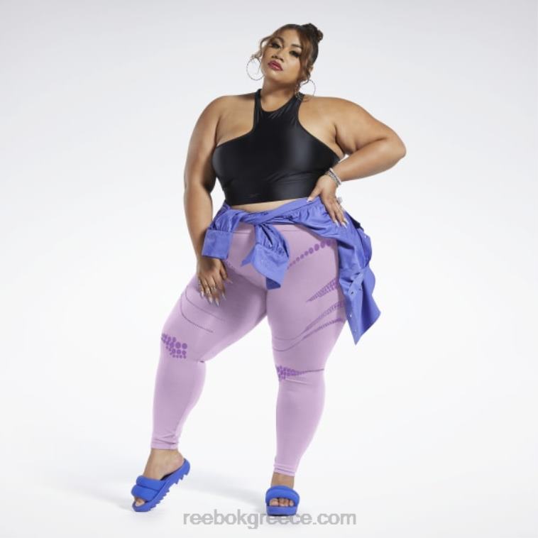 γυναίκες σαστισμένος μωβ καλσόν cardi b (συν μέγεθος) Reebok ND8H366