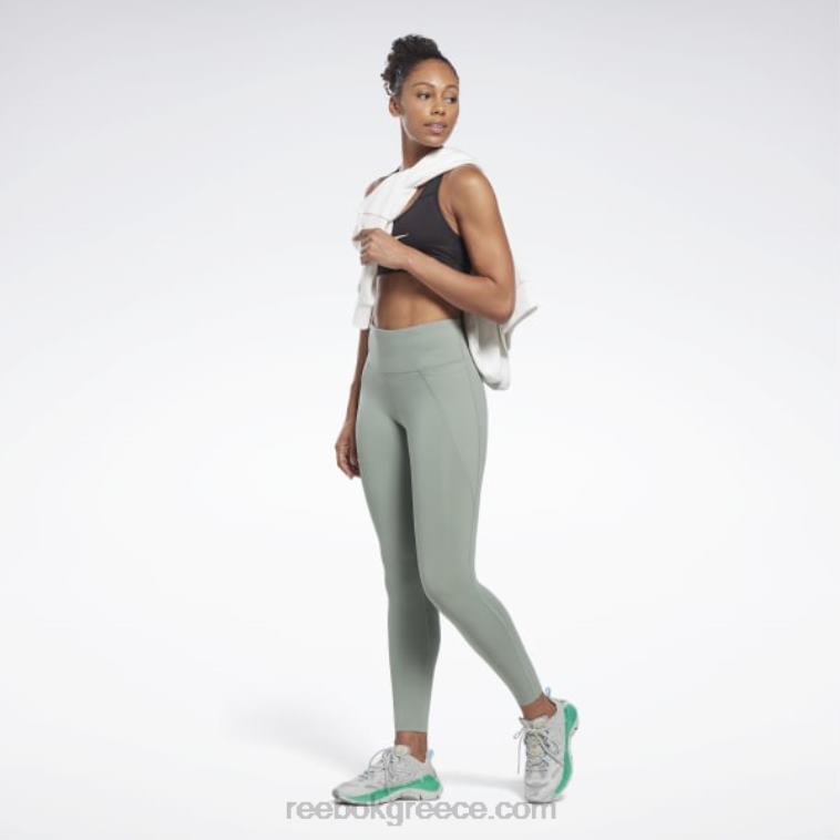 γυναίκες αρμονία πράσινο lux ψηλόμεσο καλσόν Reebok ND8H233
