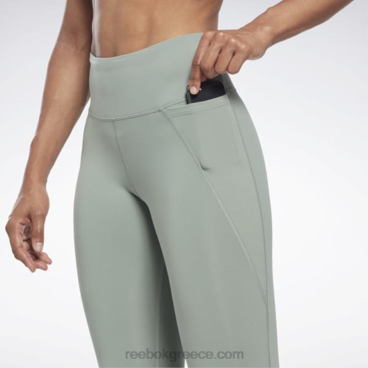 γυναίκες αρμονία πράσινο lux ψηλόμεσο καλσόν Reebok ND8H233