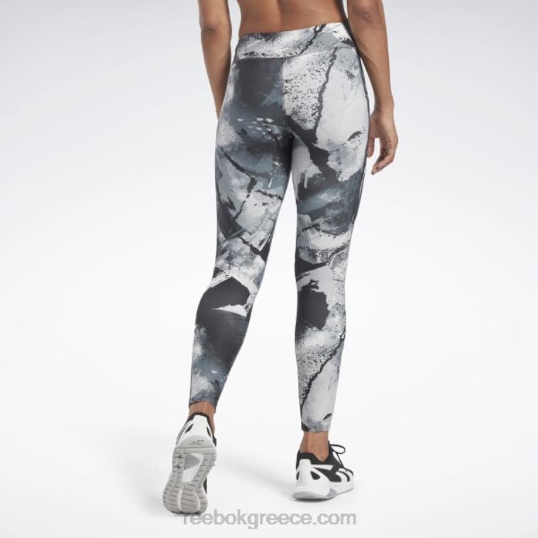 γυναίκες μαύρος έντονο κολάν lux allover print Reebok ND8H376