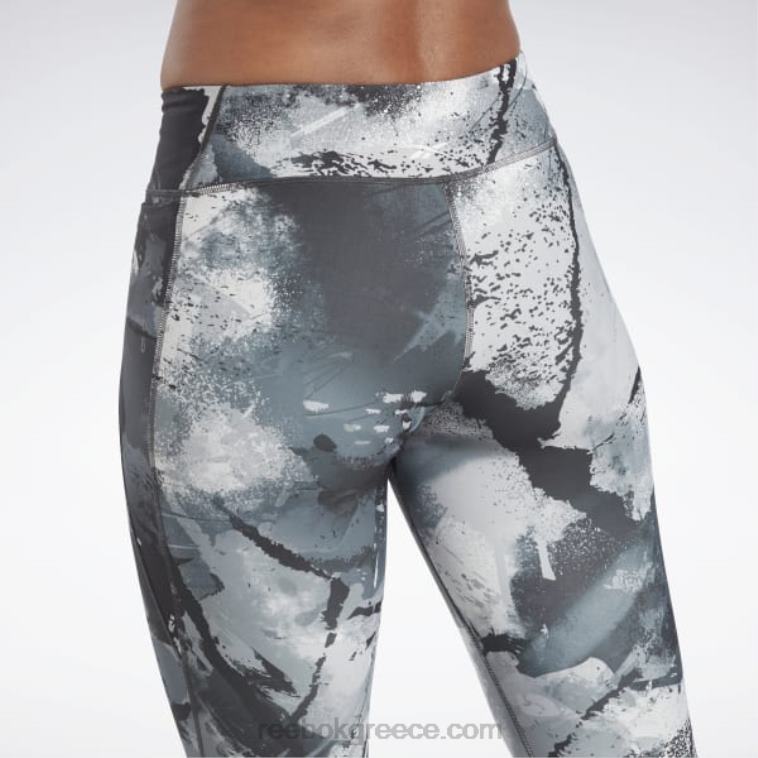 γυναίκες μαύρος έντονο κολάν lux allover print Reebok ND8H376