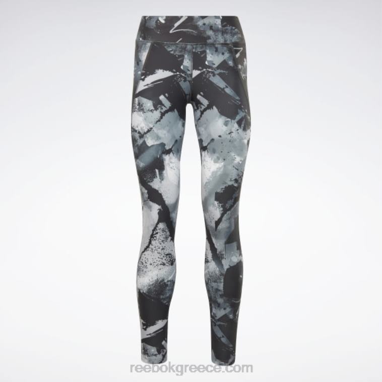 γυναίκες μαύρος έντονο κολάν lux allover print Reebok ND8H376