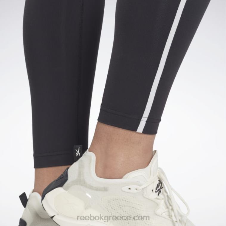 γυναίκες μαύρος lux ψηλόμεσο κολάν colorblock Reebok ND8H230