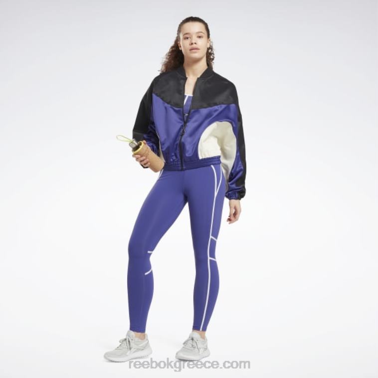 γυναίκες τολμηρό μωβ lux ψηλόμεσο κολάν colorblock Reebok ND8H430