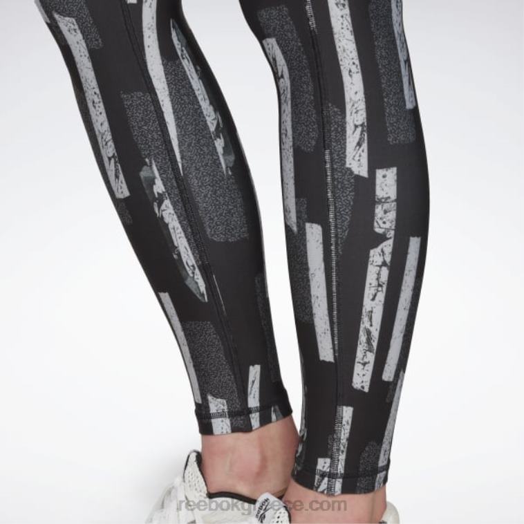 γυναίκες νύχτα μαύρη καλσόν με στάμπα myt allover Reebok ND8H638
