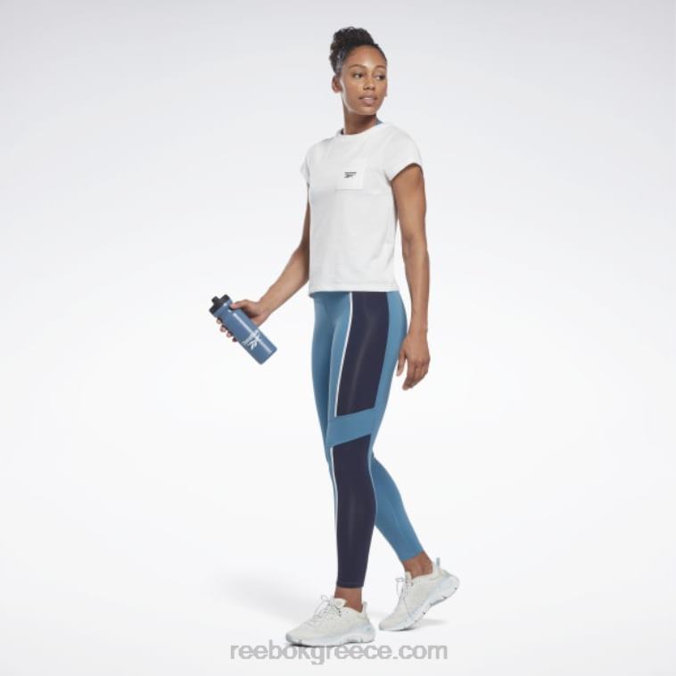γυναίκες ατσάλι μπλε s23-r lux ψηλόμεσο κολάν colorblock Reebok ND8H522