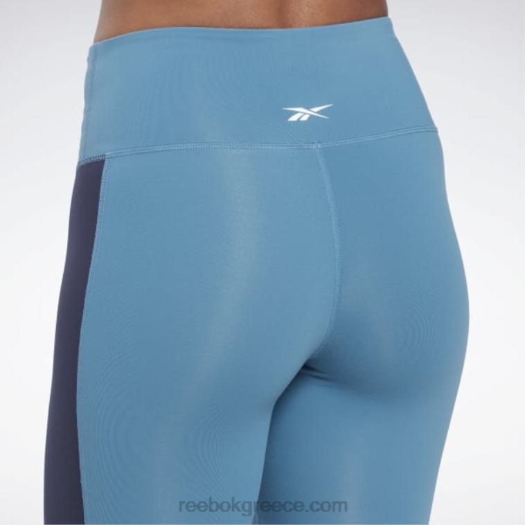γυναίκες ατσάλι μπλε s23-r lux ψηλόμεσο κολάν colorblock Reebok ND8H522