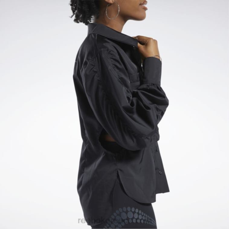 γυναίκες μαύρος cardi b top Reebok ND8H342