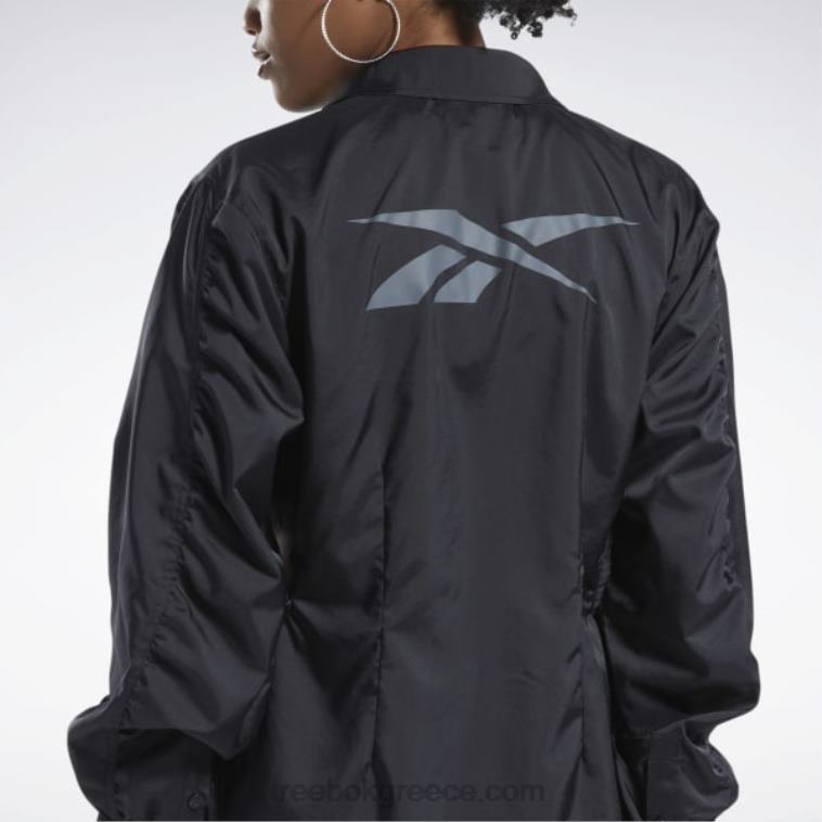 γυναίκες μαύρος cardi b top Reebok ND8H342