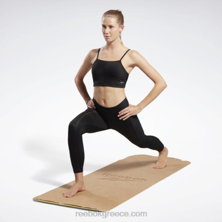 γυναίκες μαύρος rib crop top απόδοσης γιόγκα Reebok ND8H917
