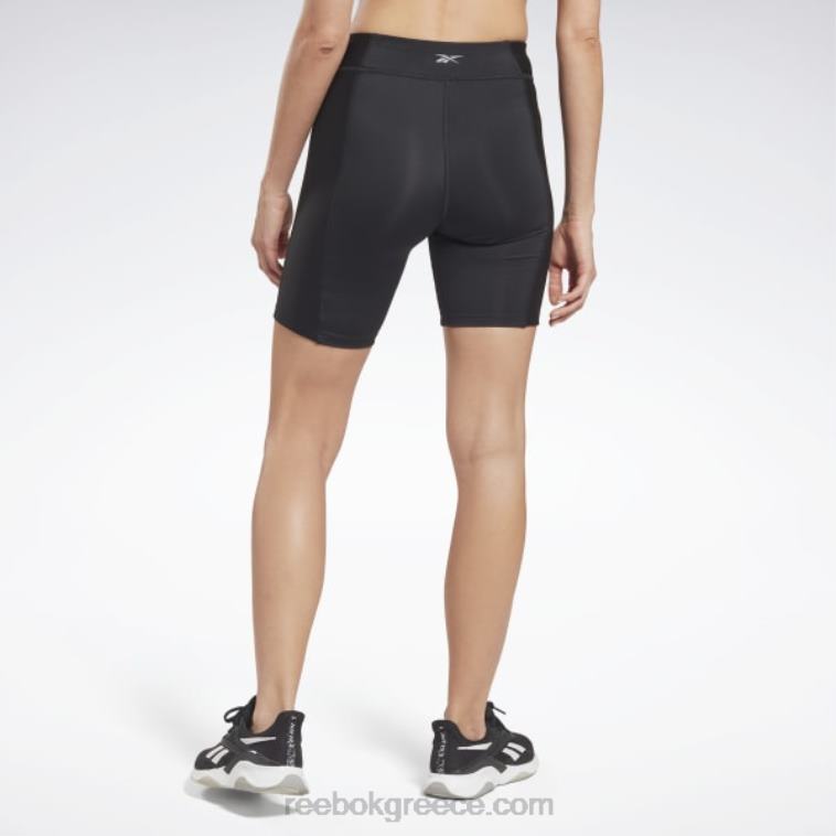 γυναίκες μαύρος rib σορτς απόδοσης γιόγκα Reebok ND8H744