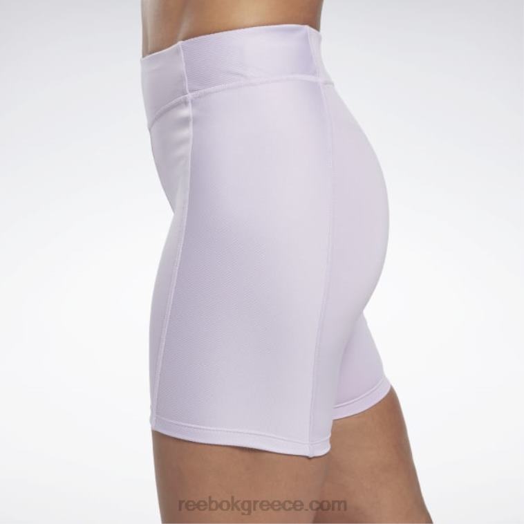 γυναίκες μωβ όαση rib σορτς απόδοσης γιόγκα Reebok ND8H901