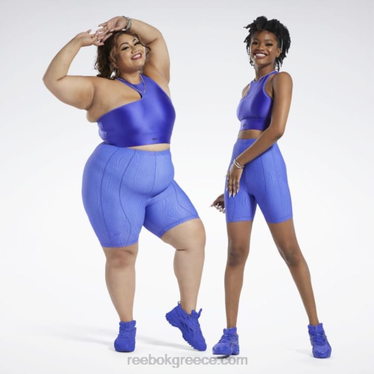 γυναίκες ultima μωβ σορτς κολάν cardi b ψηλόμεσο Reebok ND8H721