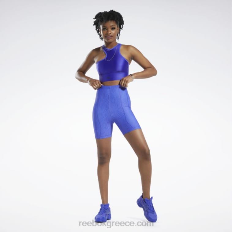 γυναίκες ultima μωβ σορτς κολάν cardi b ψηλόμεσο Reebok ND8H721
