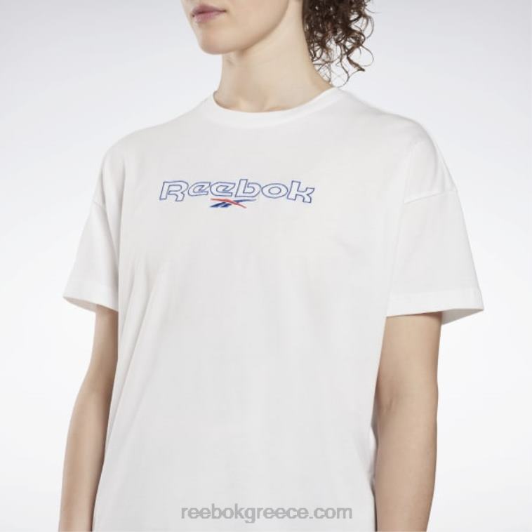 γυναίκες άσπρο μάρκας μπλουζάκι Reebok ND8H727
